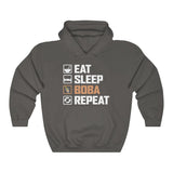 Eat. Sleep. Boba. Repeat. Hoodie