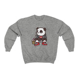 Squatting Panda Crewneck Sweatshirt