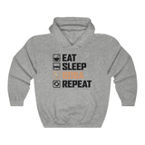 Eat. Sleep. Boba. Repeat. Hoodie