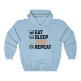 Eat. Sleep. Boba. Repeat. Hoodie