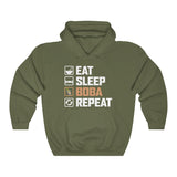 Eat. Sleep. Boba. Repeat. Hoodie