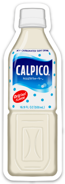 Calpico - Sticker