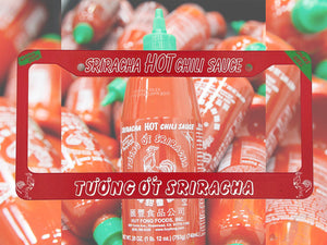 License Plate - Sriracha