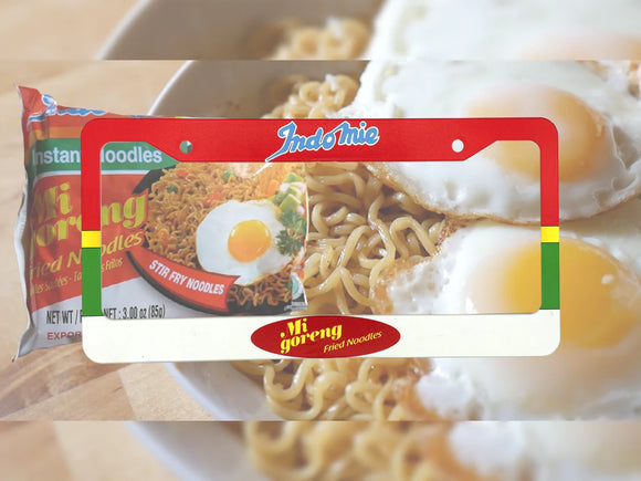 License Plate - Indomie