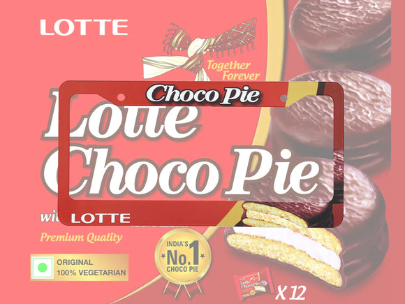 License Plate - Choco Pie