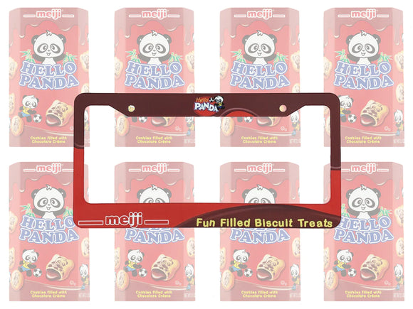 Hello Panda Tagline License Plate - Hello Panda Chocolate – Asians Never Die
