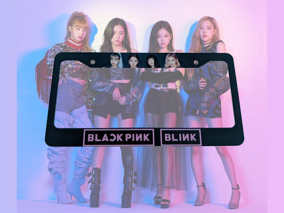 License Plate - BLACK PINK (BLINK)