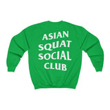 Asian Squat Social Club - Crewneck Sweatshirt