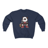 Squatting Panda Crewneck Sweatshirt