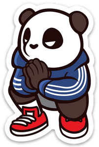 Pando the Squat God. Sticker - Blessed