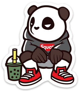 Pando the Squat God. Sticker - Boba