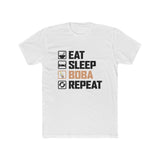 Eat. Sleep. Boba. Repeat. T-shirt