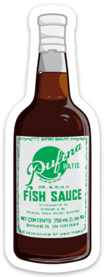 Patis Fish Sauce - Sticker