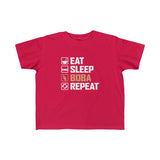 Eat. Sleep. Boba. Repeat - Kids Tshirt