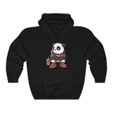 Panda Squat Hooded Sweatshirt