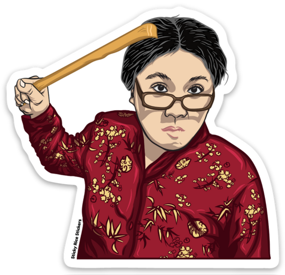Angry Asian Mom - Sticker
