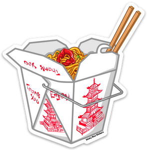 Chinese Food Togo Box - Sticker