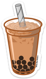 Milk Tea Boba - Sticker