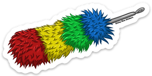 Rainbow Duster - Sticker