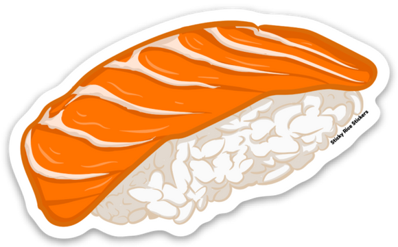 Salmon Nigiri Sushi - Sticker