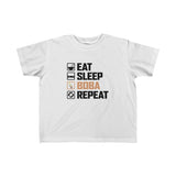 Eat. Sleep. Boba. Repeat - Kids Tshirt