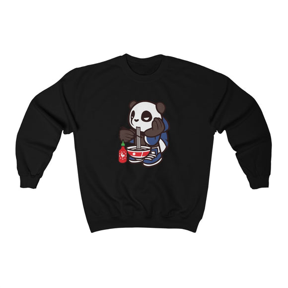 Noodle Panda Crewneck Sweatshirt