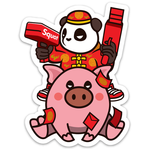 Year of the Hype Pig - Sticker