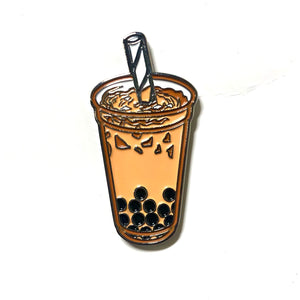 Boba Enamel Pin
